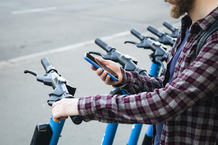 telemetry dashboard electric scooter service store