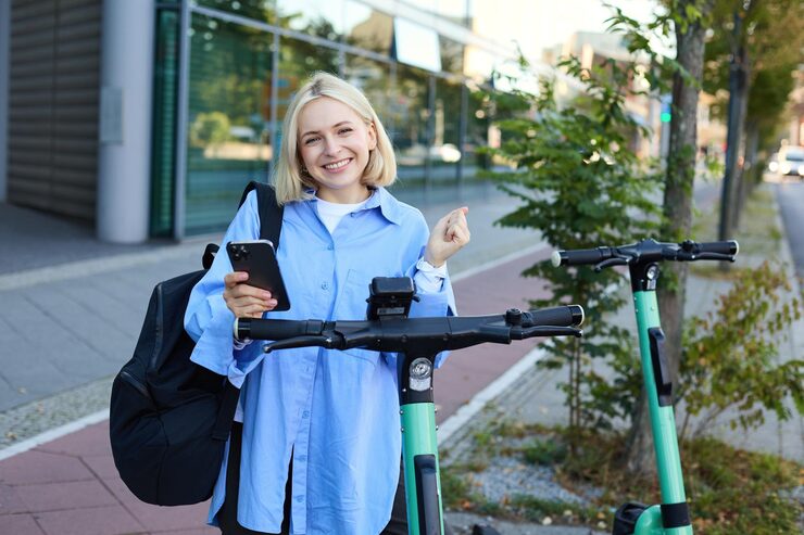 urban mobility electric scooter lifestyle service store
