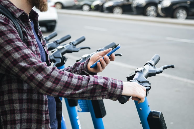 telemetry dashboard electric scooter service store