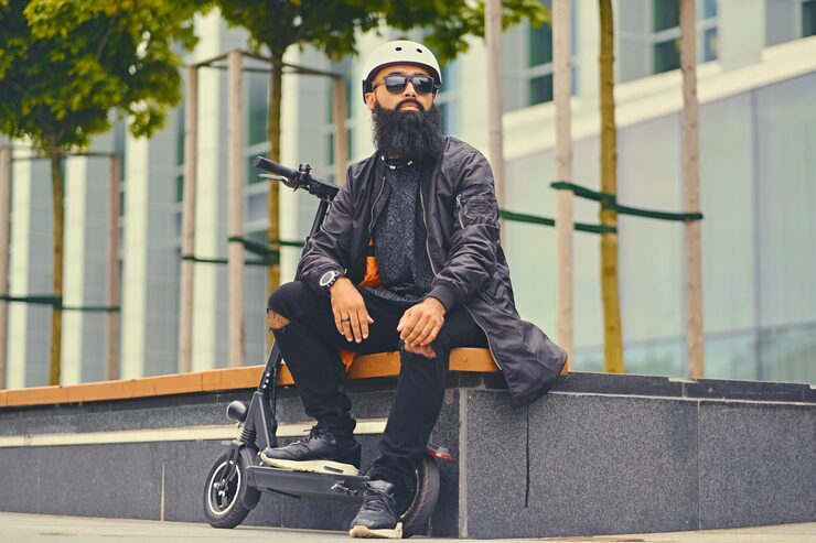 urban mobility electric scooter lifestyle service store