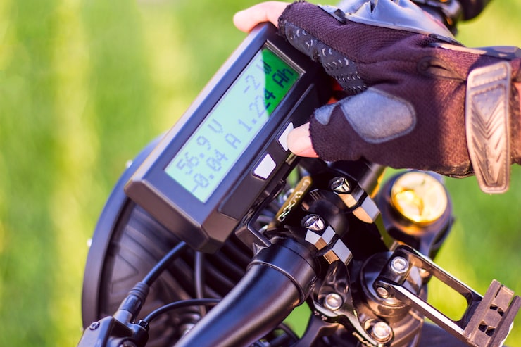 telemetry dashboard electric scooter service store