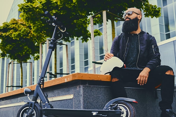 urban mobility electric scooter lifestyle service store