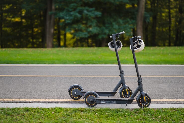 eco green environment electric scooter