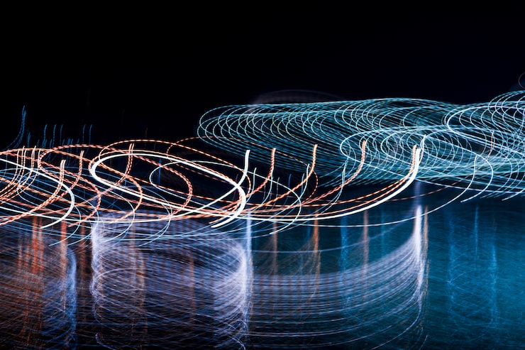 future tech abstract innovation engineering